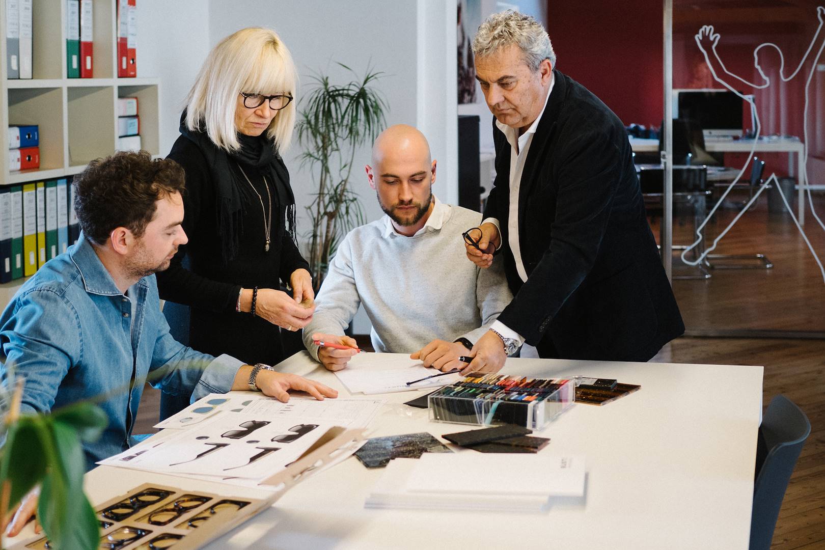 Ricerca dei Materiali e sviluppo colori